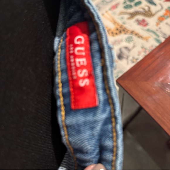 Guess Blue Straight Leg Jeans - Picture 5 of 5